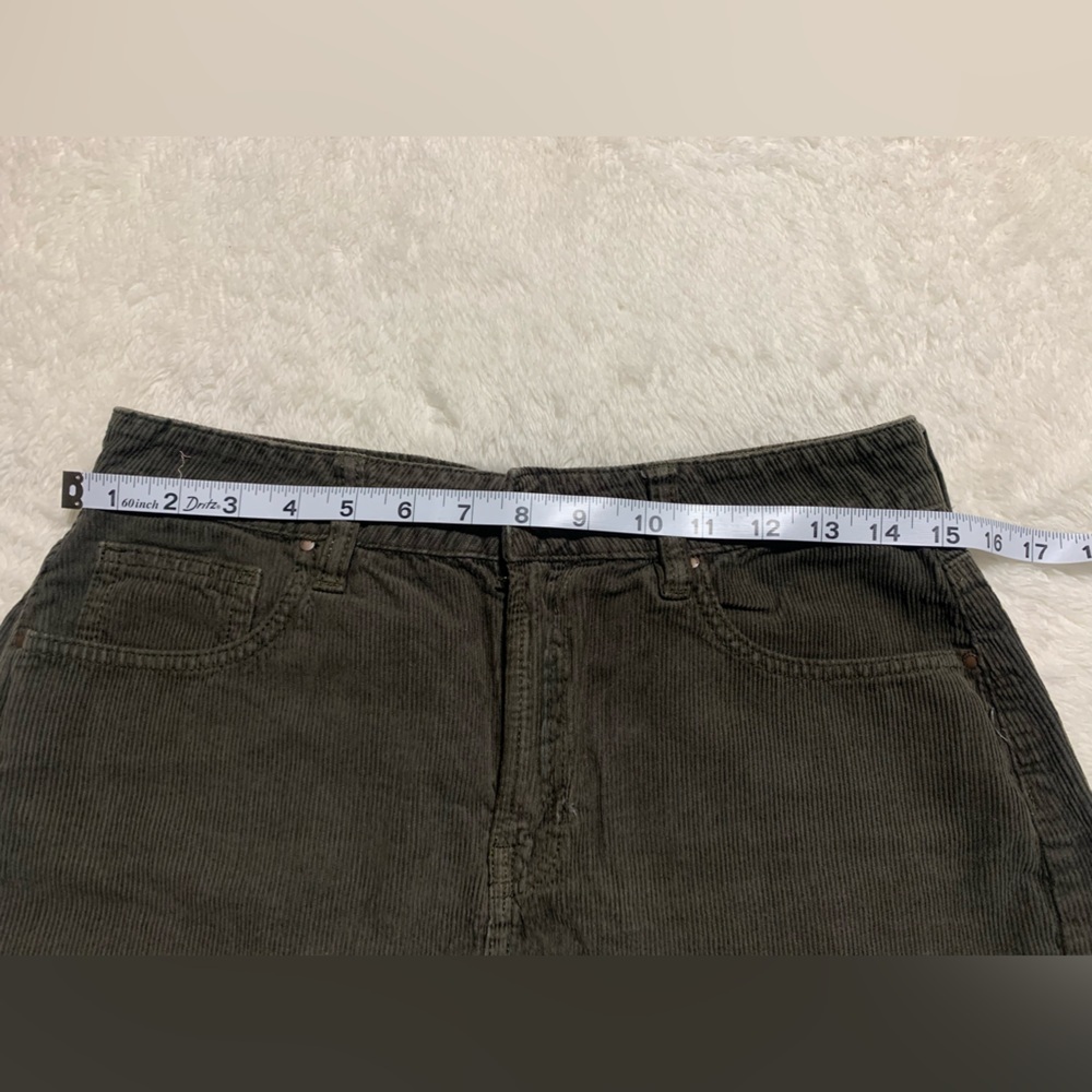 Pacsun Casual Olive Green Denim Skirt - Picture 2 of 7